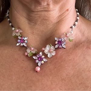 Vintage Rhinestone Necklace